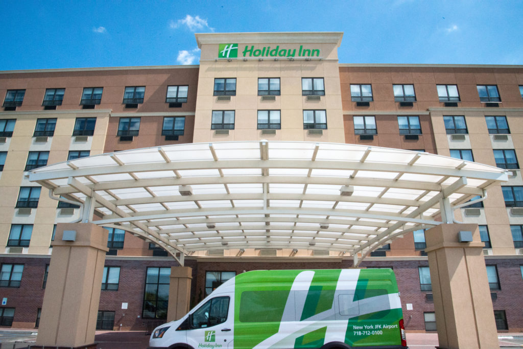 Holiday Inn New York JFK Airport Area exterior front entrance daytime
