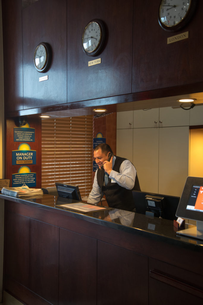 Days Inn by Wyndham Jamaica/JFK Airport front desk