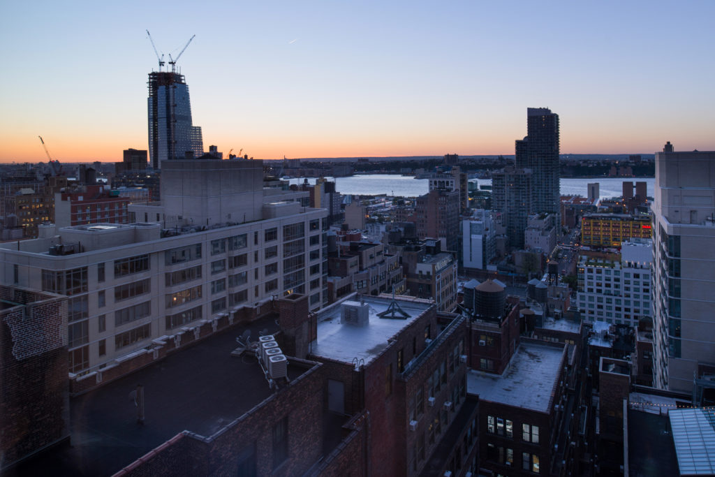 Holiday Inn New York City – Times Square view from roof