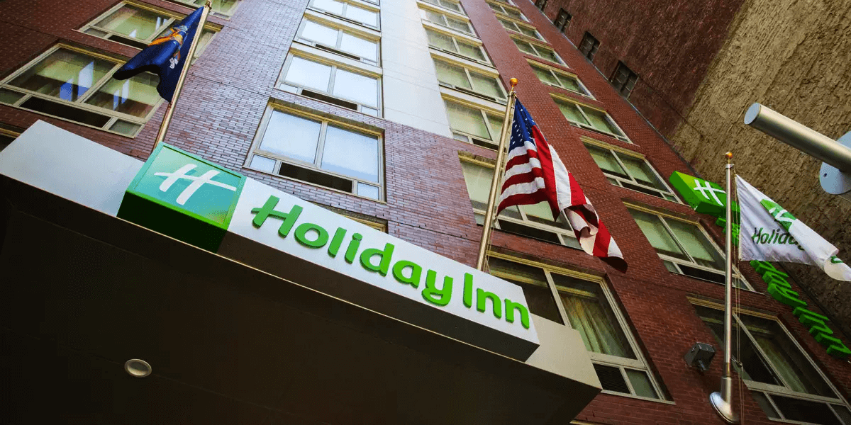 Holiday Inn New York City – Times Square exterior view to top of building